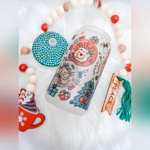 Bear and Friends Ornament Glass Can Cup